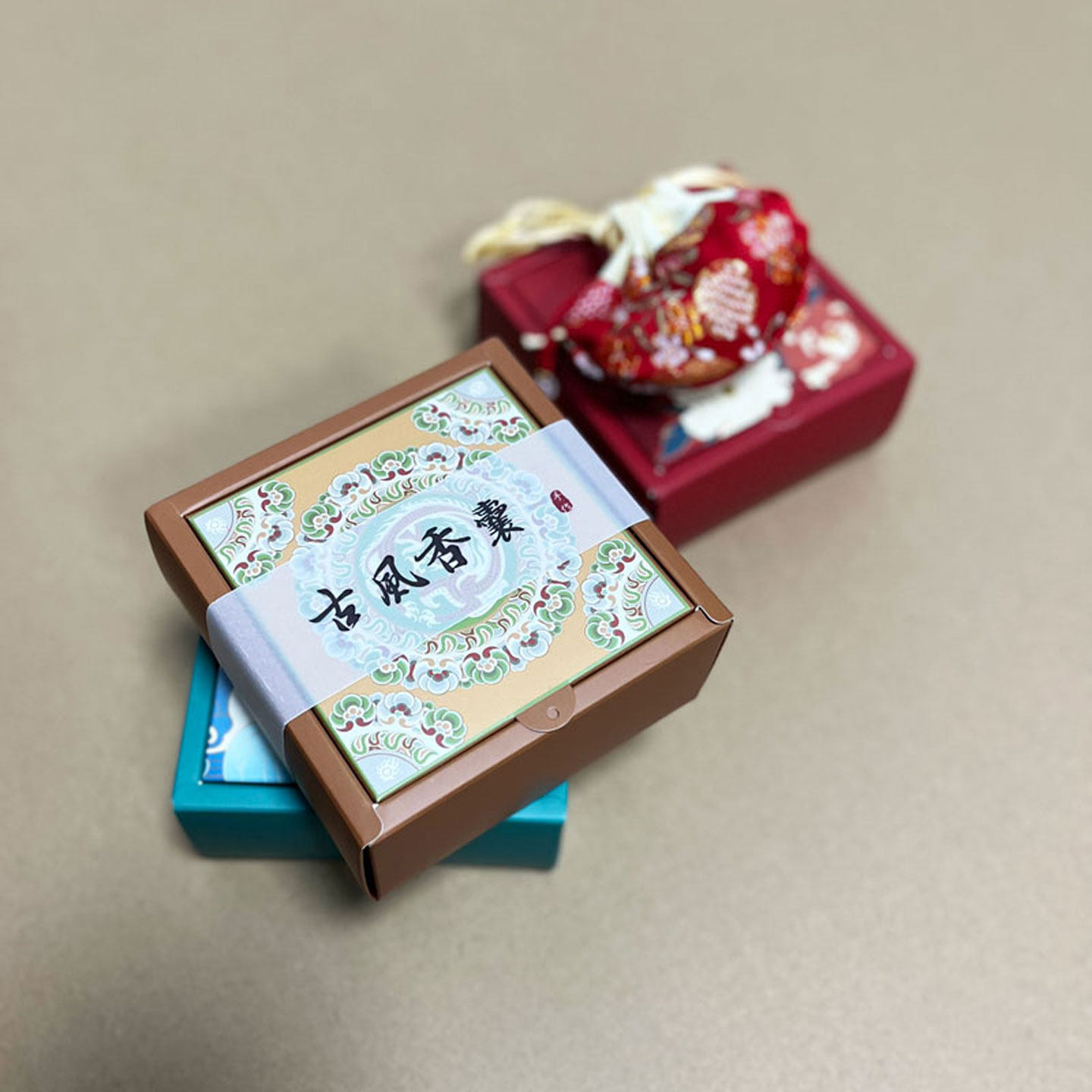 中国风香包礼盒装香囊空袋古风手串非遗产品包装盒空小号礼品收纳,淘宝优惠券,粉丝福利购,淘宝优惠卷