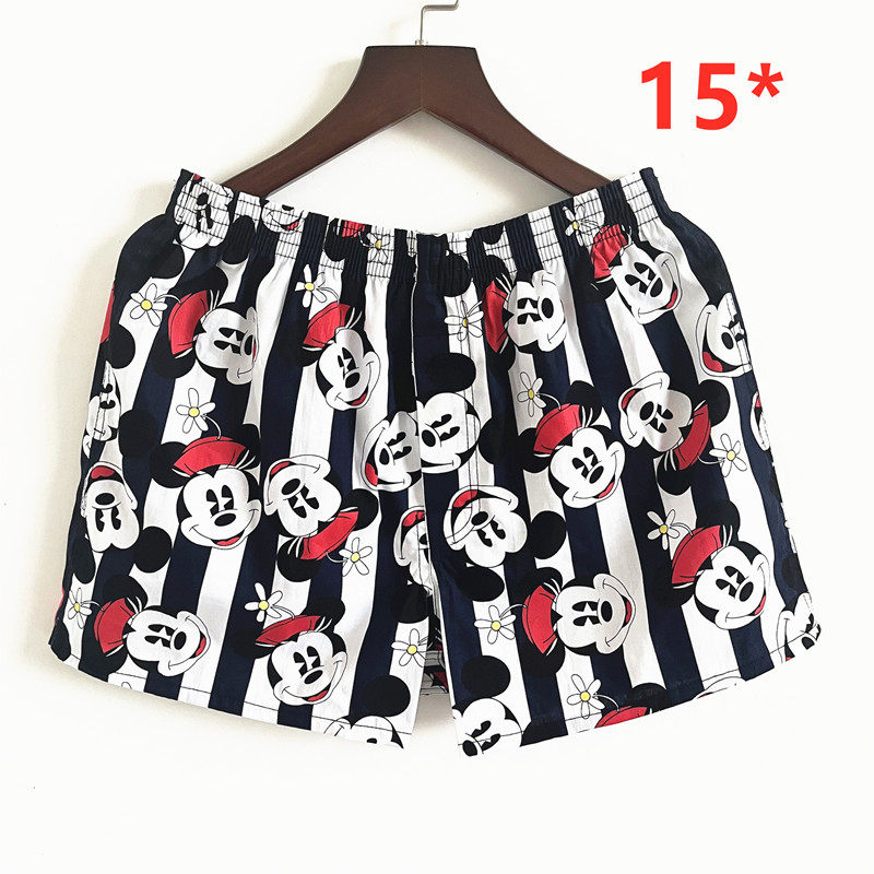 日单卡通男士平角内裤宽松舒适全棉四角短裤睡裤男阿罗裤大码透气,淘宝优惠券,粉丝福利购,淘宝优惠卷