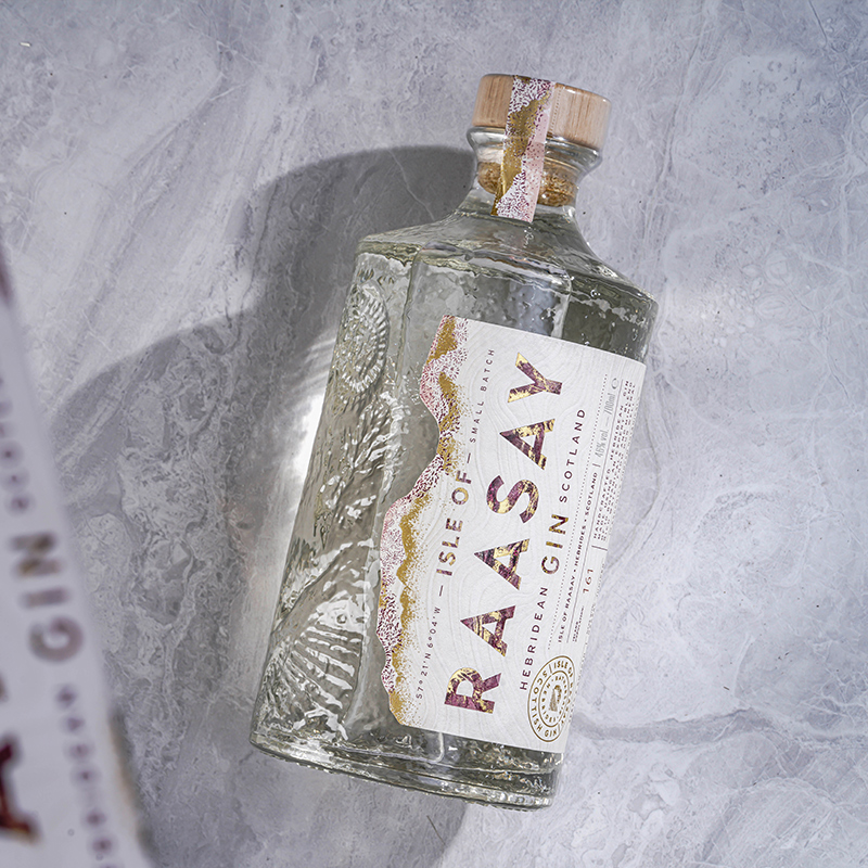 RAASAY 拉塞岛赫布里底金酒GIN英国进口洋酒700ml 杜松子酒基酒 - 图0