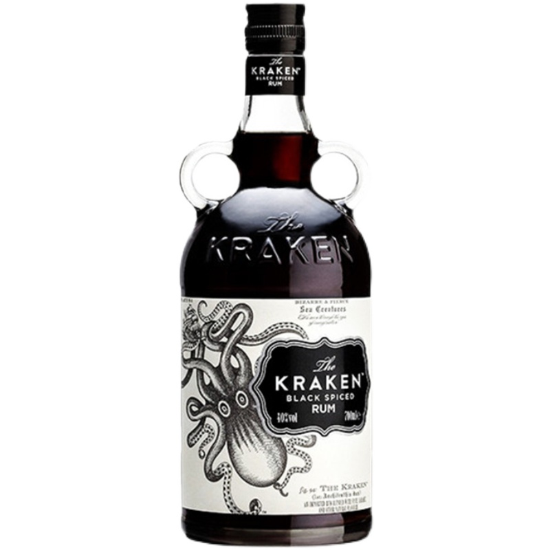 英国 北海巨妖加香黑朗姆酒700ml配制酒洋酒Kraken Black Spiced - 图3