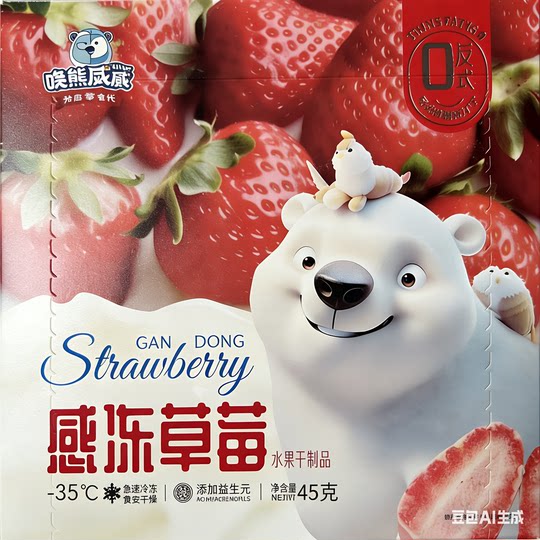 （年货狂欢）晓熊威威感冻/冻干夹心系列