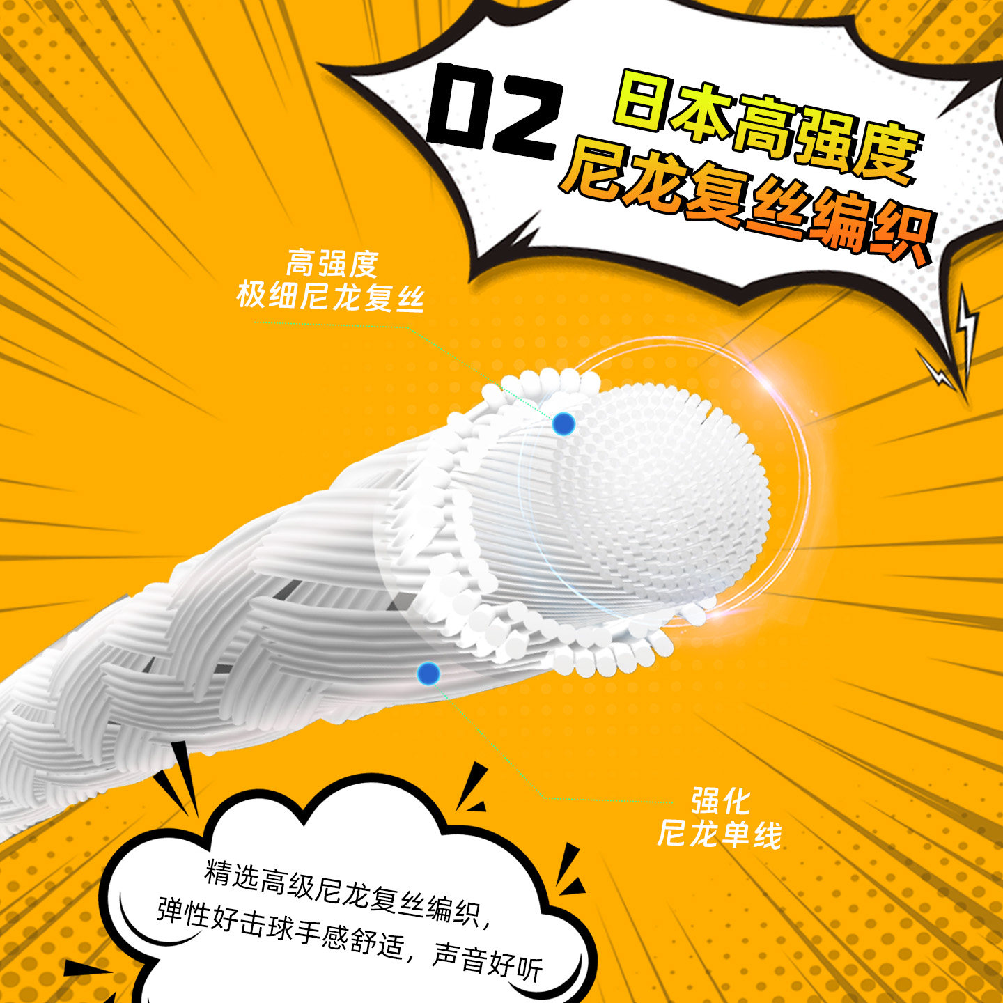 亚狮龙BG63/66/68羽毛球线耐打高弹力清音控球进攻球线新正品官方,淘宝优惠券,粉丝福利购,淘宝优惠卷