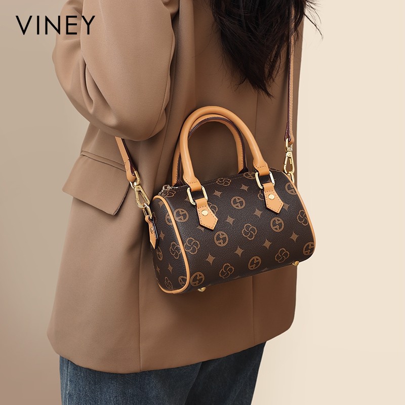Viney包包女式2026新款女包单肩斜挎包大容量波士顿手提包枕头包,淘宝优惠券,粉丝福利购,淘宝优惠卷