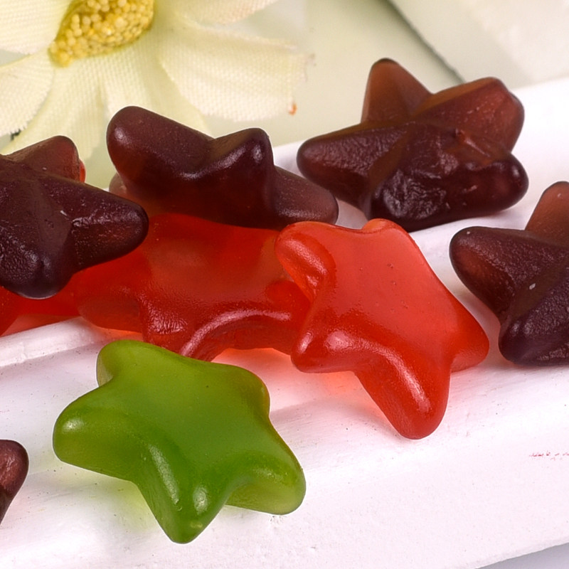 乐潮摘星星果味橡皮糖水果糖综合果味软糖90后怀旧零食童年小吃,淘宝优惠券,粉丝福利购,淘宝优惠卷