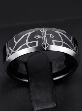 戒指GDE钨金个性霸气日韩男