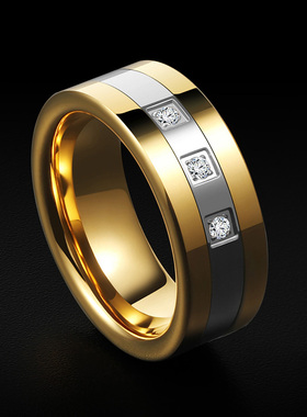 ins日韩风饰品男士戒指高级