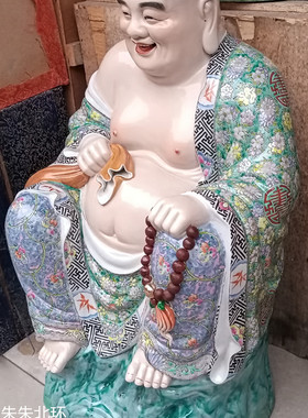 家居店铺公司招财人物装饰品摆件