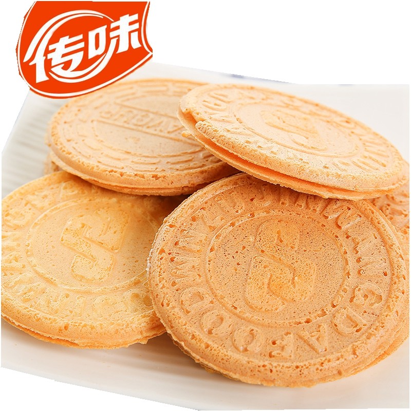 金旺达饼干传味波丽卡法式煎饼奶油牛奶夹心散装零食品小吃2斤4斤,淘宝优惠券,粉丝福利购,淘宝优惠卷