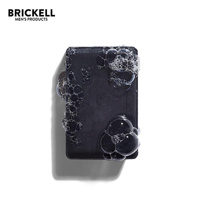 Brickell-Purifying Charcoal 清洁滋润保湿净化碳男士沐浴皂118g - 图2