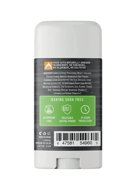 Lathr-Deodorant Agave Lime龙舌兰青柠桉树香无铝纯净配方除臭棒