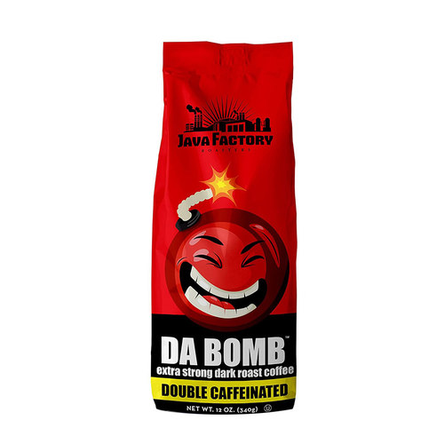 Java Factory-爪哇工厂 炸弹高咖啡因新鲜浓烈深度烘焙咖啡粉340g - 图3