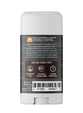 Lathr-Deodorant Woodsman丁香肉桂薰衣草清新自然不含铝 除臭棒
