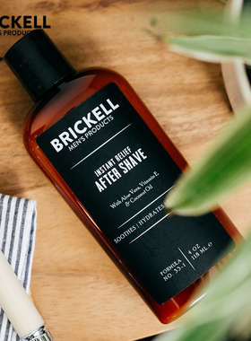 Brickell-Instant Relief 即效舒缓芦荟滋润修复男士须后乳118 ml