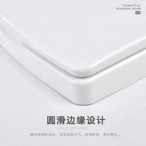 浴室壁挂式凳椅淋浴房沐浴玄关洗澡坐凳子防滑墙座椅卫生间折叠凳 - 图2