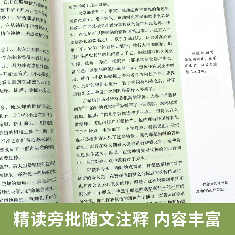 八年级推荐阅读名著钢铁是怎样炼成的和傅雷家书昆虫记红星照耀中国必读正版怎么样人民教育出版社初二上册下册课外书人教版老师-图2