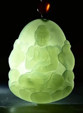 天然玉石本命佛男女同款