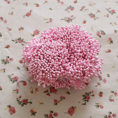 丝网丝袜花diy花朵材料配件花蕊中号小米粒珠光花蕾翻糖花心大捆 虎窝淘