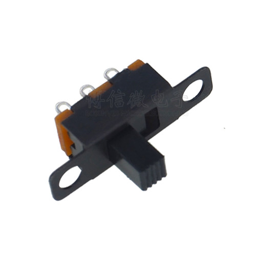 SS12F15 手柄多个高度 SS-12F15 三脚 拨动 滑动开关 1排2档 3脚 - 图2