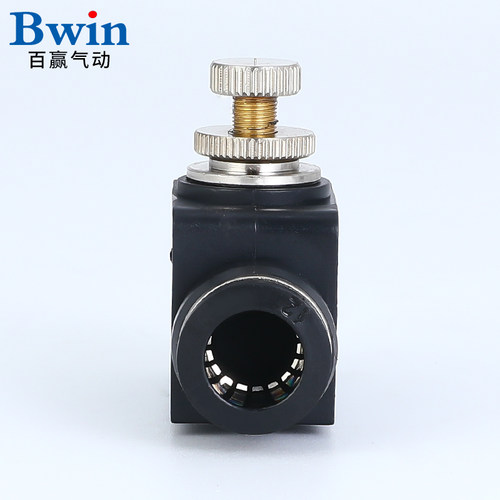 气动精品黑色管道节流阀接头PA SA-LSA4 LSA6 LSA8 LSA10 LSA12 - 图3