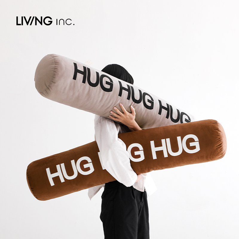 LIVING inc.HUG抱抱枕 长条枕睡觉抱枕夹腿沙发圆柱床头侧睡女生