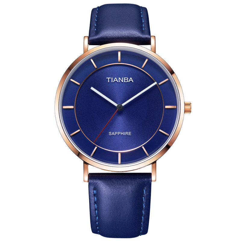 天霸光能太阳能男时尚超薄dw男表 天霸国产腕表