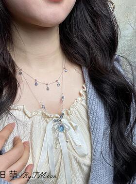 在逃公主项链白日萌纯银女