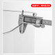 Transparent trash can bedroom storage bathroom garbage can