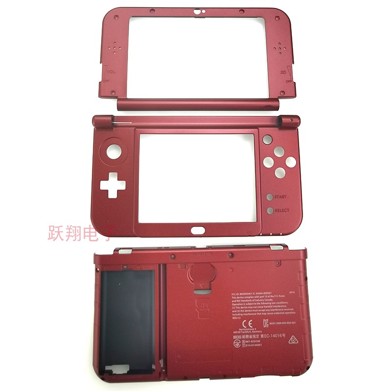 NEW3DSXL/LL机壳BCD面盖 中框 液晶框 电池盖 新大三 替换壳配件 - 图1