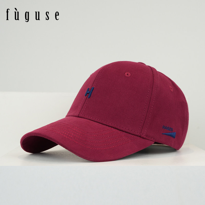 秋冬简约字母硬顶棒球帽子男女ins韩版休闲百搭宽檐显脸小鸭舌帽,淘宝优惠券,粉丝福利购,淘宝优惠卷