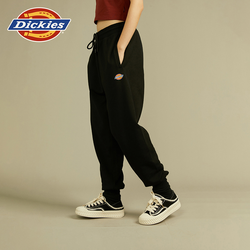Dickies 春夏工装毛圈布休闲宽松卫裤 男女情侣运动裤 休闲裤