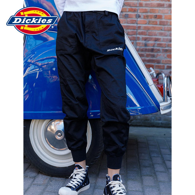 【薇娅推荐】dickies字母印花束口裤 dickies休闲裤