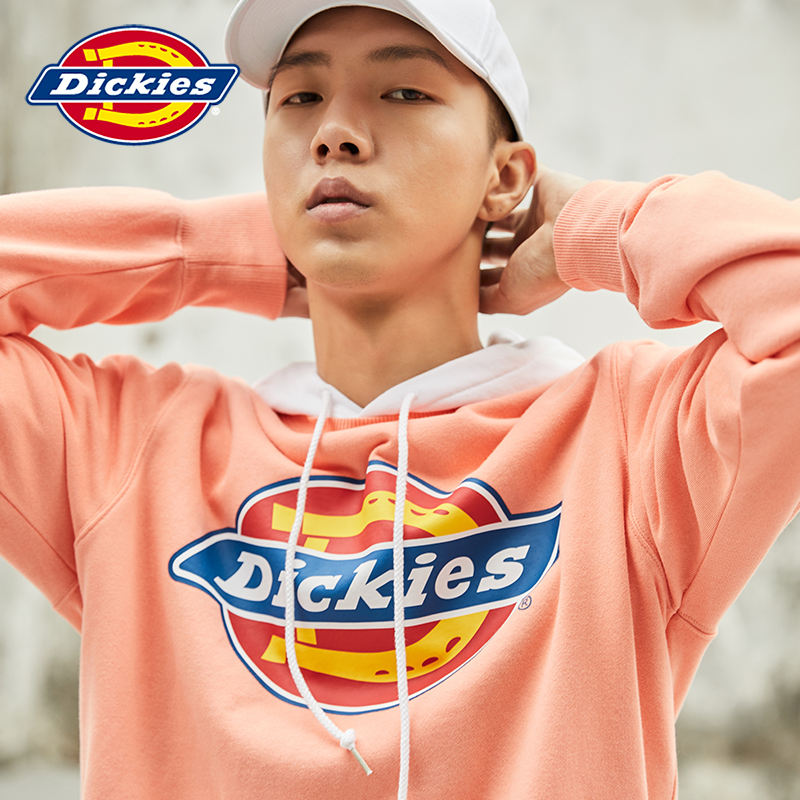 dickieslogo印花情侣圆领卫衣 dickies卫衣