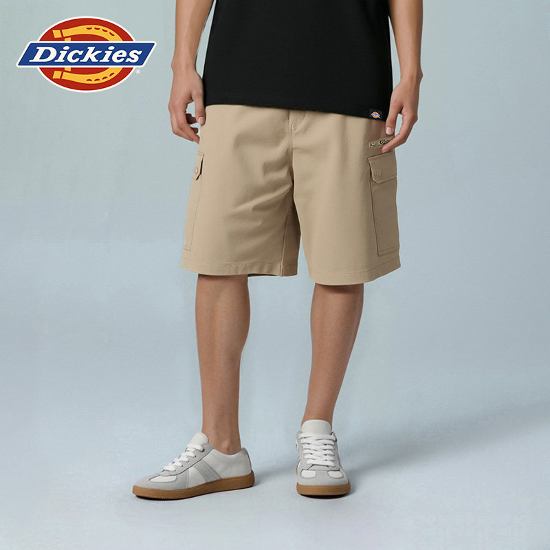 Dickies帝酷适25春夏新宽松休闲SOLOTEX舒柔特面料多口袋工装短裤,淘宝优惠券,粉丝福利购,淘宝优惠卷