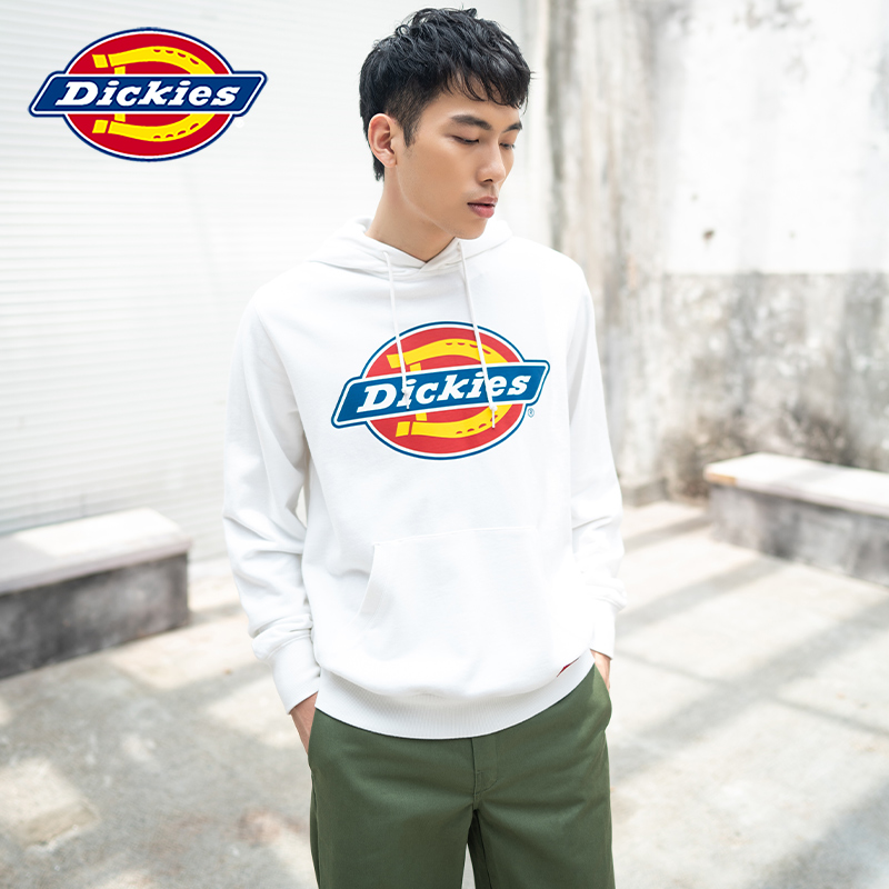 【预售】dickieslogo连帽印花男卫衣 dickies卫衣