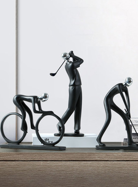 宏赫树脂现代简约装饰摆件