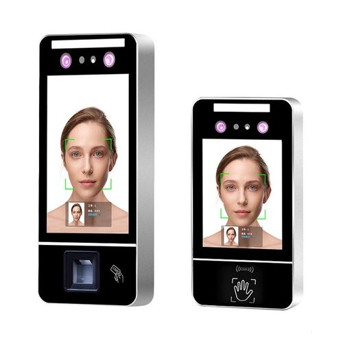 动态人脸识别门禁系统一体机小区玻璃门考勤刷卡密码电插锁磁力锁 - 图3