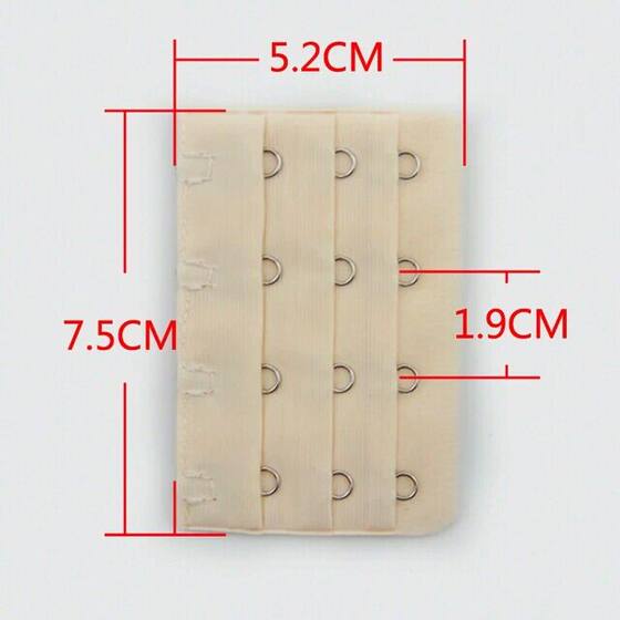 Manufacturer wholesale stainless steel bra breasted bra buckle underwear back buckle growth buckle adjustment lengthening buckle extension buckle four buckles