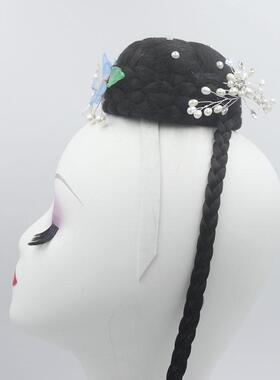 古典舞蹈头饰演出服假发