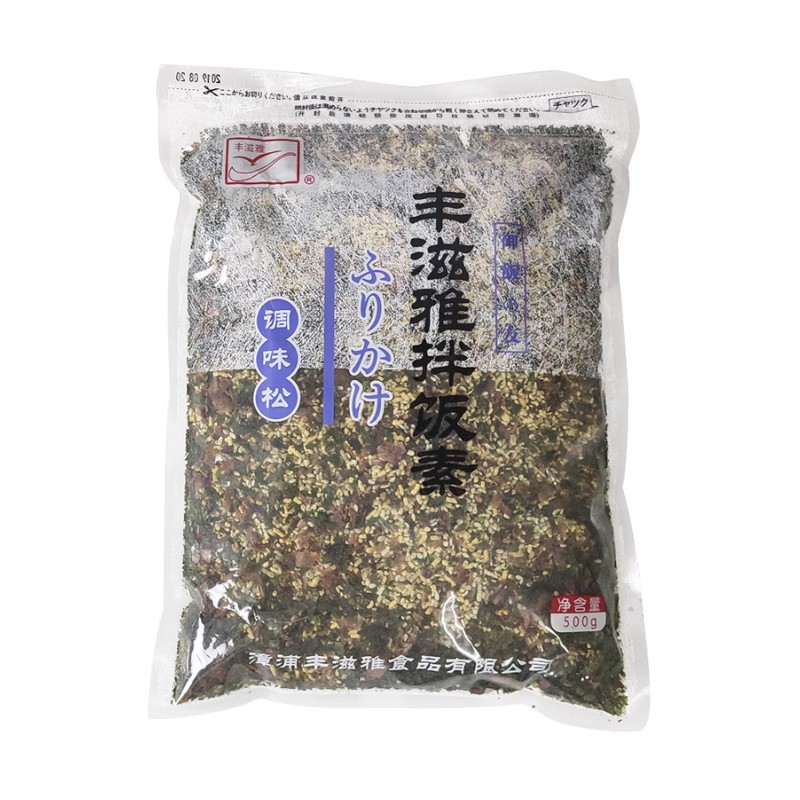 丰滋雅拌饭素500g/包寿司海苔濑户风味拌饭素拌饭海苔香松 - 图3