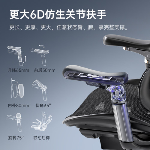 【商场同款】西昊C300Lite/Pro/Ultra二代尊享款人体工学椅电脑椅 - 图1