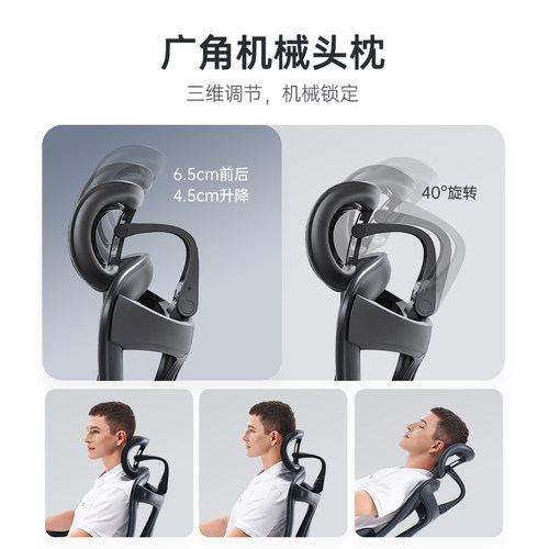 【商场同款】西昊C300Lite/Pro/Ultra二代尊享款人体工学椅电脑椅 - 图2