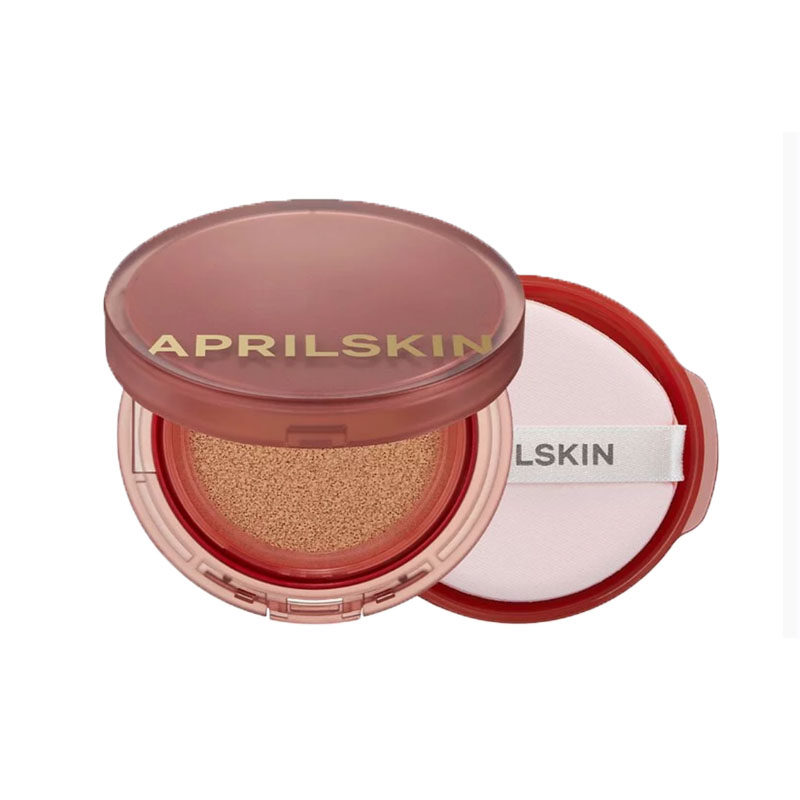 新品韩国Aprilskin轻盈无暇持妆气垫轻薄雾面不卡粉浮粉不沾口罩,淘宝优惠券,粉丝福利购,淘宝优惠卷