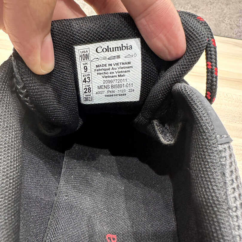 现货哥伦比亚24秋冬Columbia男户外防泼水防滑登山徒步鞋BI5891,淘宝优惠券,粉丝福利购,淘宝优惠卷