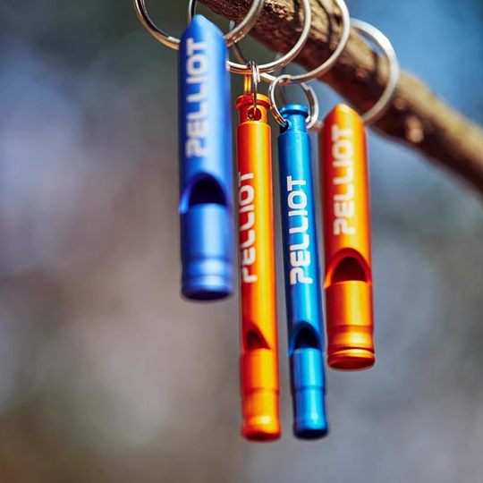 伯希和口哨户外求生哨子儿童求救专用吹哨裁判教练金属应急装备小