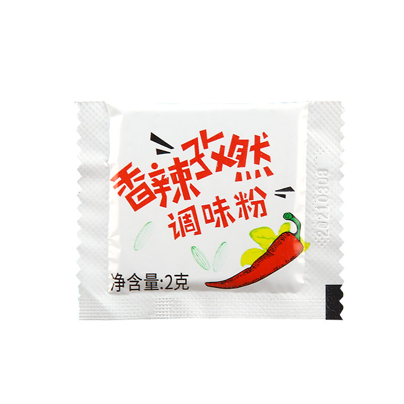 逗嘴乐香辣孜然粉2g*100小包汉堡薯条鸡块鸡排鸡翅调味粉烧烤调料 - 图3