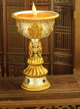 插电无烟佛前酥油灯