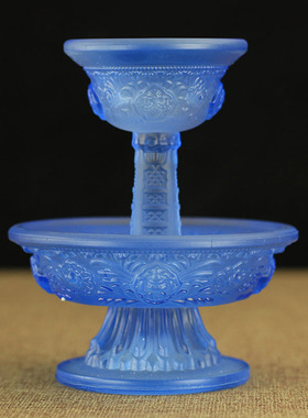 藏传摆件琉璃密宗包邮