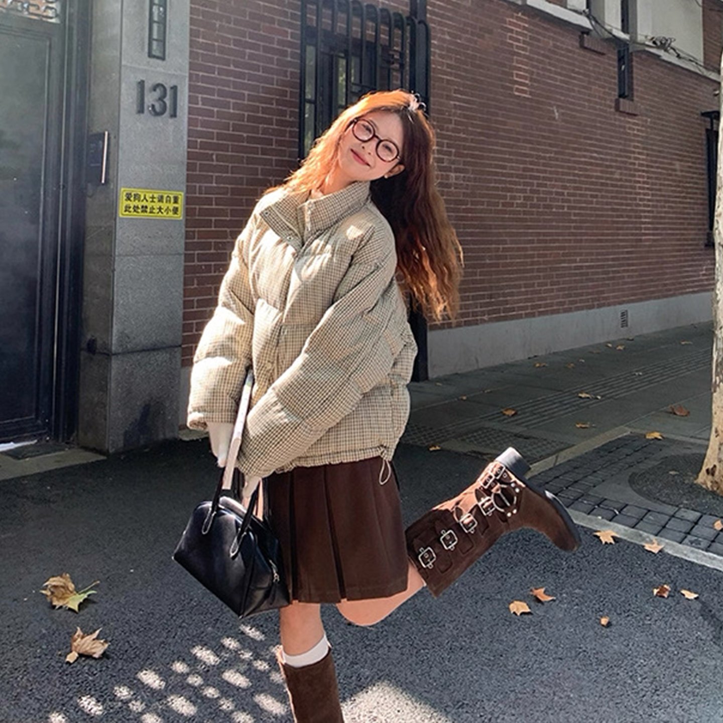 小个子羽绒服女冬季2025年新款高级感宽松加厚立领棉服学生外套潮 - 图3