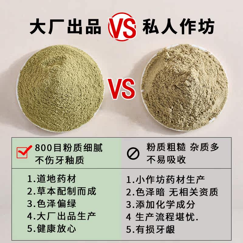 纯中药牙粉陈修园神方原方护龈清洁青盐非炮附草本植物洁牙粉