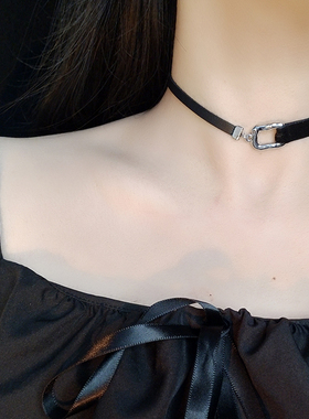 原创几何拼接欧美风朋克choker